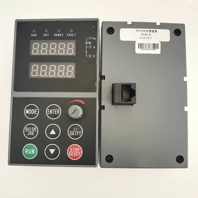 CHINSC变频器面板SVF-G7变频器S200系列变频器面板KEY-86-JF