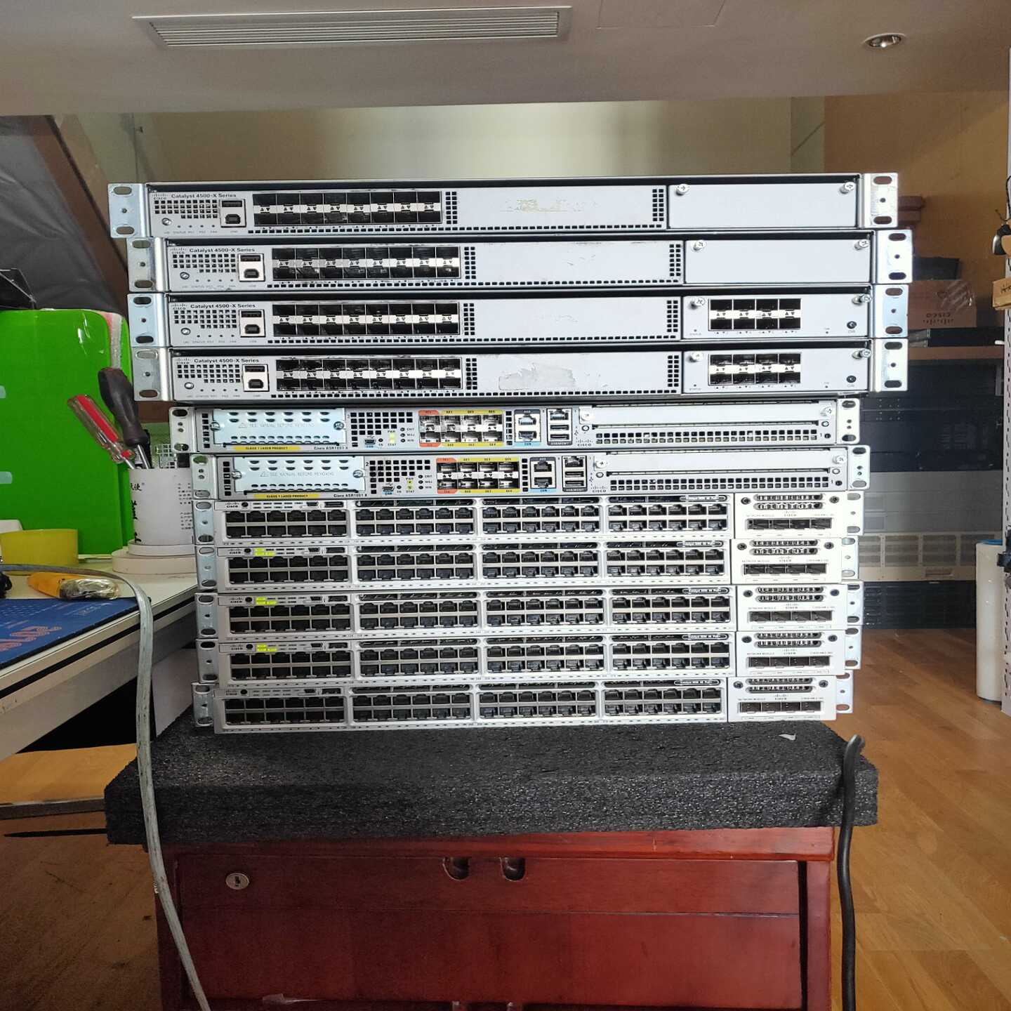 WS-4500X-32SFP+，，9成新。~询价