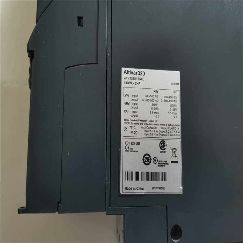 变频器ATV320U15N4B功率1.5KW9~询价