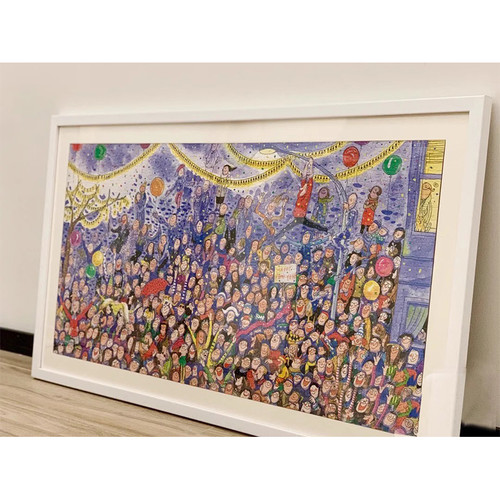 猫空简约木质拼图框 1000片 81.3x40.6 950片102x34拼图相框装裱