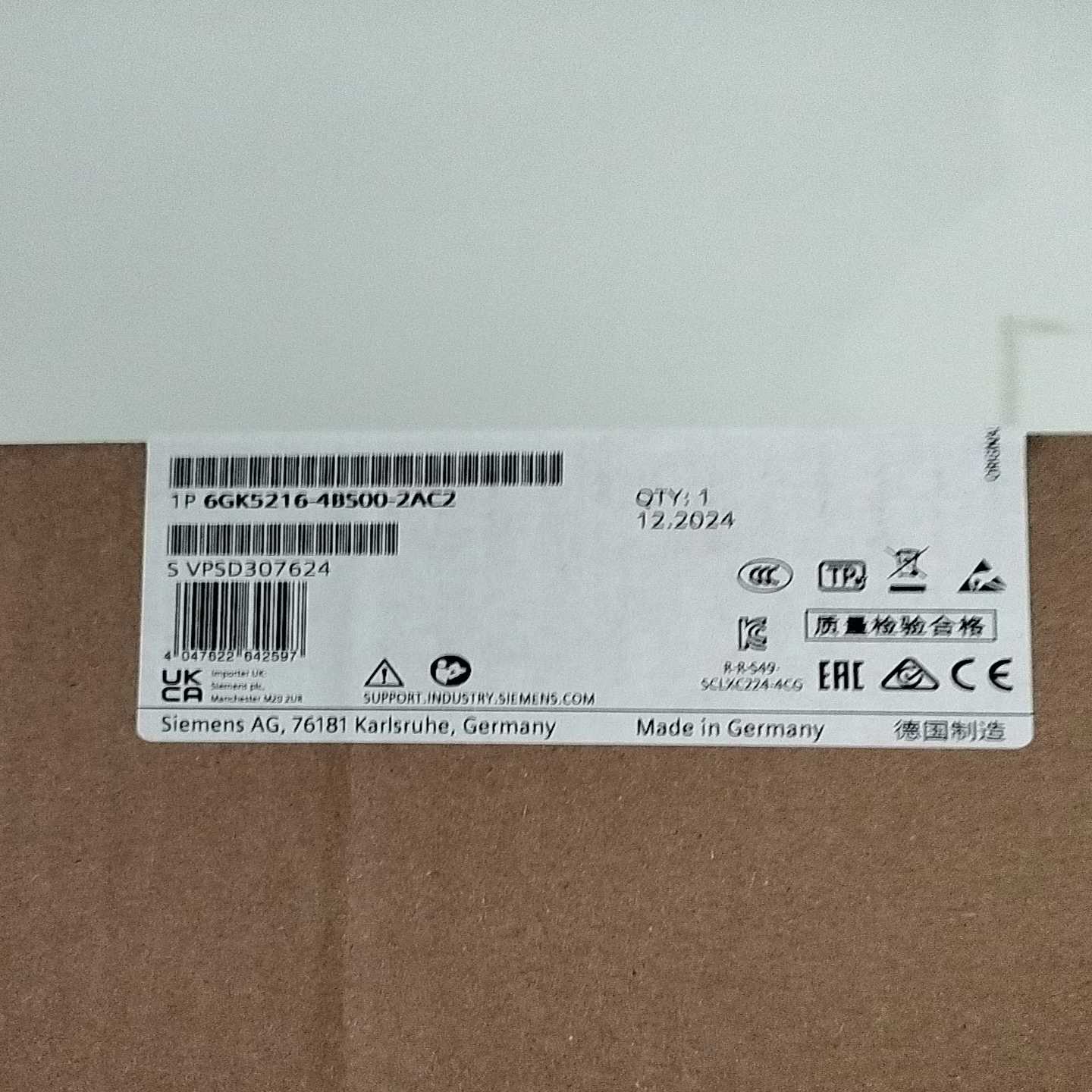 6GK5216-4BS00-2AC2未开封~询价
