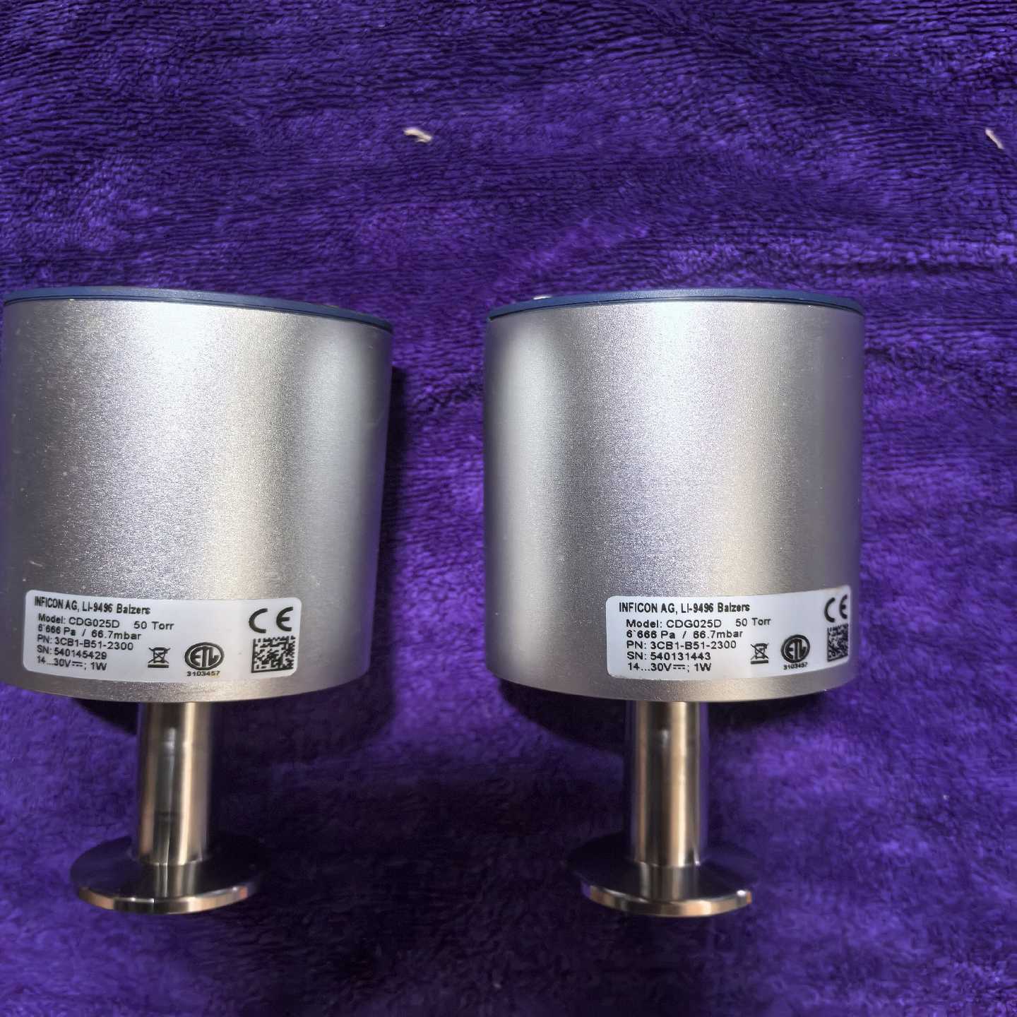 英菲康真空表50托3CB1-B51-~询价