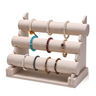 可拆卸手串收纳架手表陈列饰架子桌面手镯头绳发箍首饰展示架子