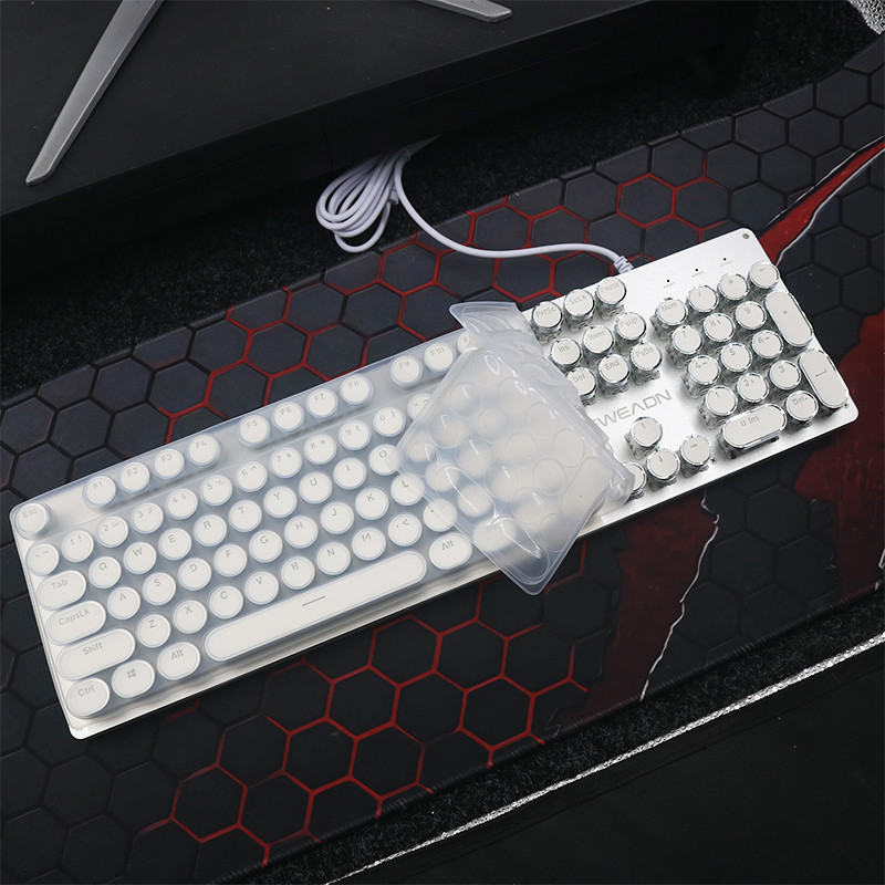 键盘保护膜适合黑爵AK40极机械键盘保护膜朋克RK新盟雷神防