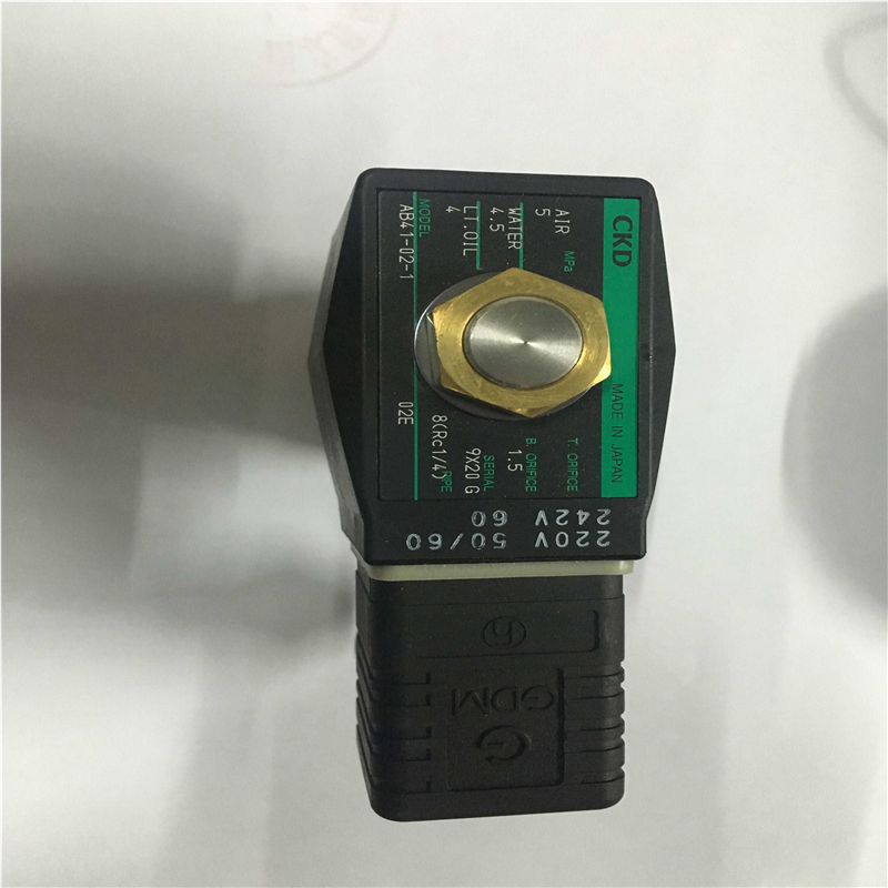 议价-现货CKD高压电磁阀AB41-02-1-02E全新真品AC220AC110DC24秒