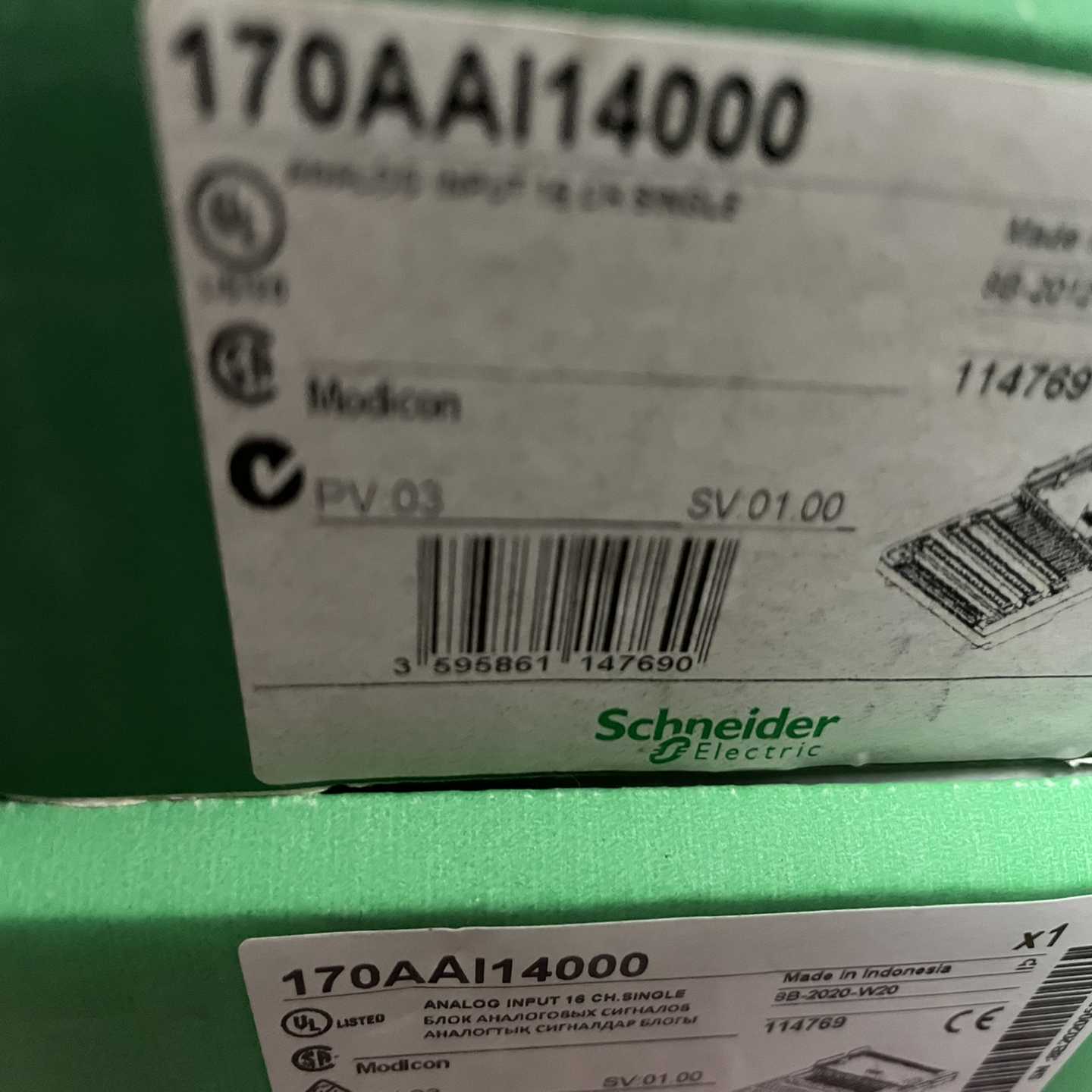 施耐德170AAI14000、170ADO34000全新原装~议价