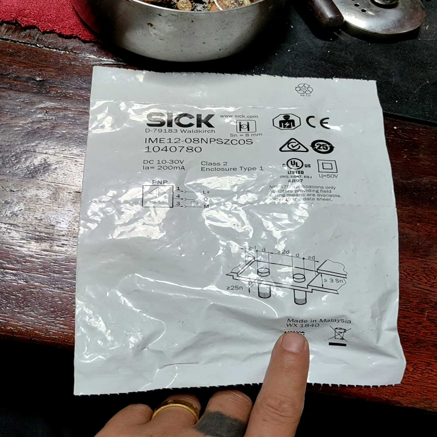 议~ IME12-08NPSZC0S德国SICK/西克接