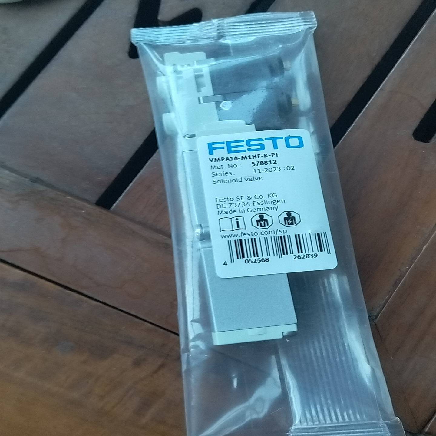 (询价)费斯托 578812  VMPA14-M1HF-K-PI