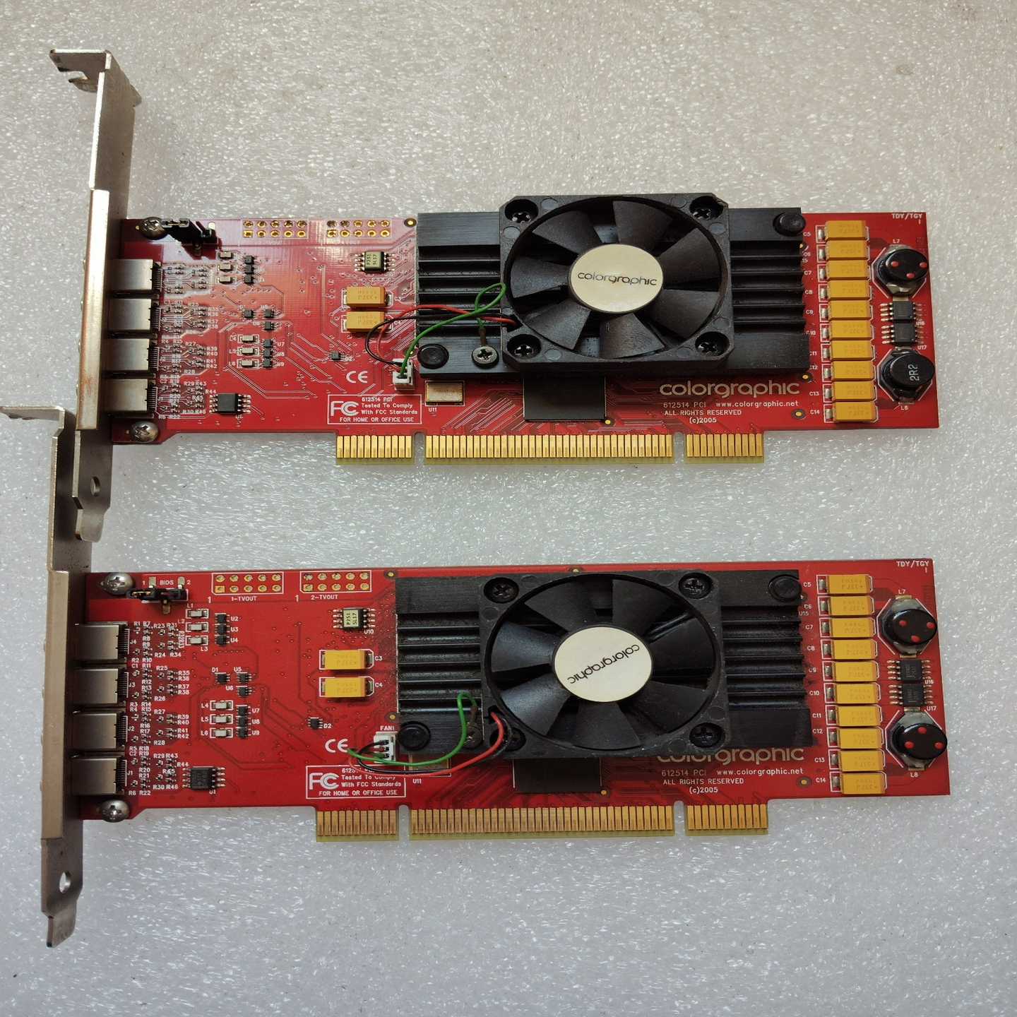 议价~color graphic 612514  pci Rade