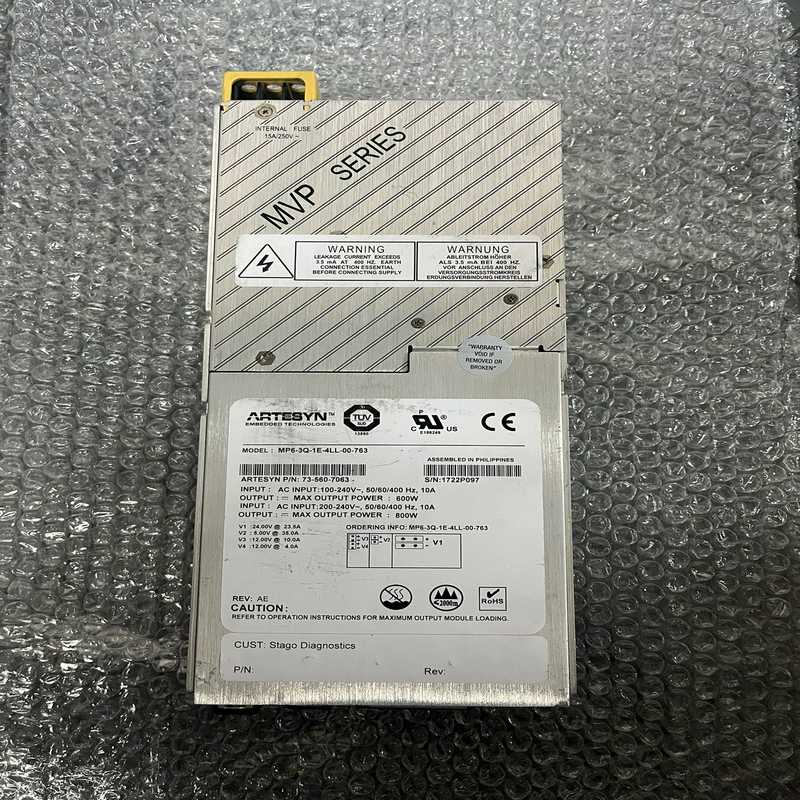 议价~雅达ASTEC   MP6-3Q-1E-4LL-00-763