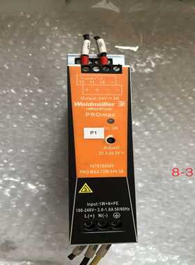 魏德米勒开关电源PRO72W24V3A ，【侨报商行】