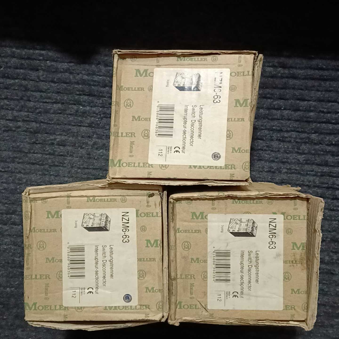 全新库存金钟穆勒NZM6-63断路器，祥参如图所示，图片均为~议价
