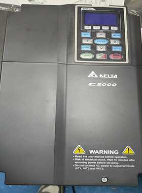 (询价)台达变频器VFD075C23A-21，只装过柜未使用等于