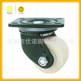 厂家供应优利2.5寸3寸低重心巨无霸脚轮高承重转向定向工业轮子