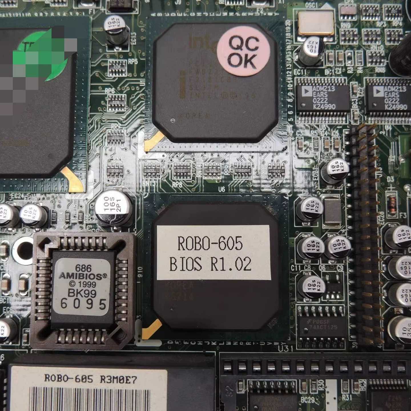 瑞传ROBO-605BIOSR1.02半长工控机主板询价