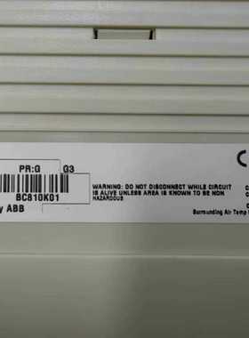 询价拍~ABB PLC模块BC810K01 议价3BSE03