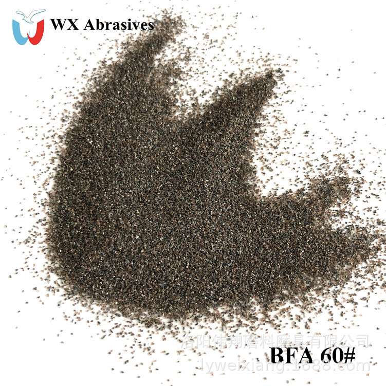 河南伟翔牌二级棕刚玉金刚砂60#磨具喷砂效果好高纯度多用途