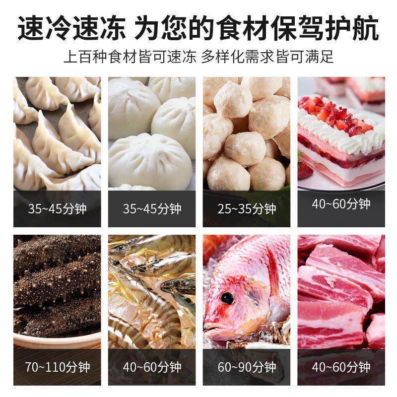 商用冻超低温冰箱1负60-45-80℃度海包子7/5/鲜20插盘大FPS型速冰
