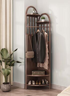 木角衣架转收纳小挂衣KX-67667架拐角简约家用卧室实衣帽架角落户