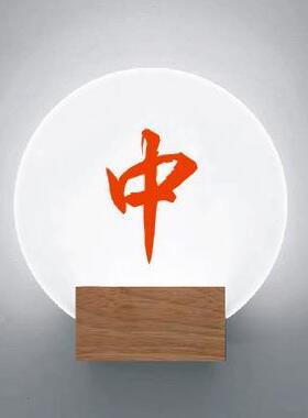 门包厢门牌牌酒店客房牌厢号51527码牌木制发光标识饭店茶楼包牌