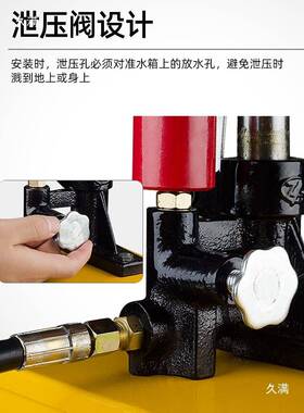 动试压泵水压测压2.5/1手0/25PPR管道LWW高地暖电动打压泵测压漏