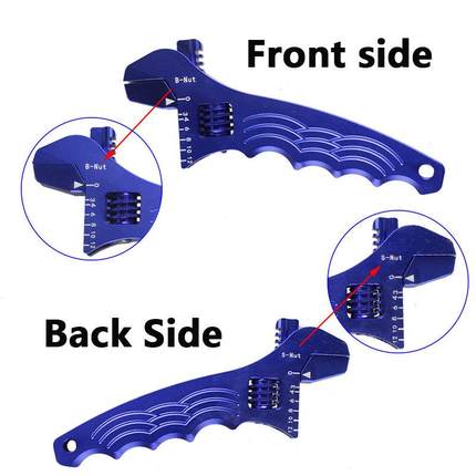 汽车改装车XIT合金N扳改手3AN-动12A油管V型活扳手装车配件