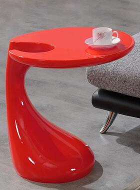 约水代滴茶几现酒店专用配简套沙54154发几玻钢小户型几璃边几创