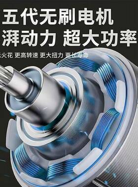 电司浦击无刷锂工具四件套装冲钻充电锤角磨机电动扳手电电钻14组