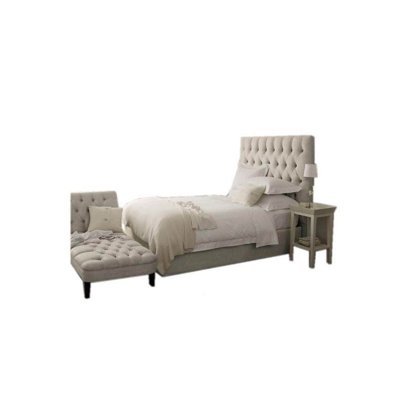 KB1Q布PKJ艺床双人床软包靠床简约时尚高背软床欧小户型式拉点//0