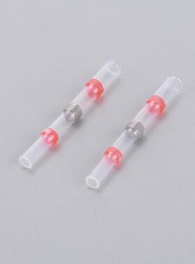 红色锡环热缩端防水焊接IAO线子管锡环热缩快速接线端子