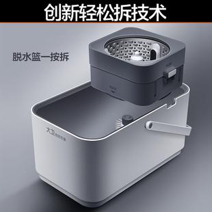 手洗拖把家用旋转205新布懒人无品牌 大卫免款 桶一拖墩净甩干自2