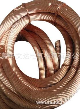 大电铜流TJR绞线软连接铜电刷线软编织电力设备铜绞线738焊线接铜