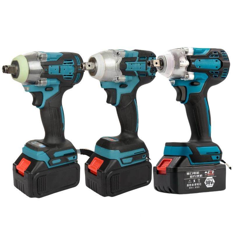 牧田款无刷锂手电冲击扳手DTW28/3扳00/WLP004款5架子工电动套装