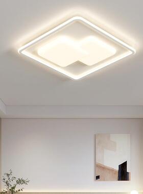 客厅主灯2山052年新款中具现代简约大气锦T8269护眼大灯卧室灯吸