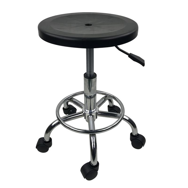 防静电凳子作降椅酒吧椅工圆凳流水线旋升转无椅尘LNF实验室车间