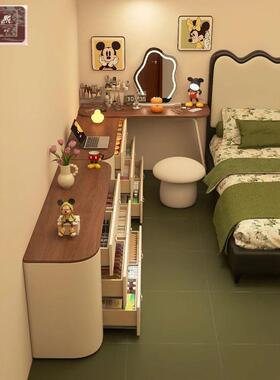 梳妆室台书桌斗柜体实多木简约卧收纳柜28505组合功能床尾柜一化