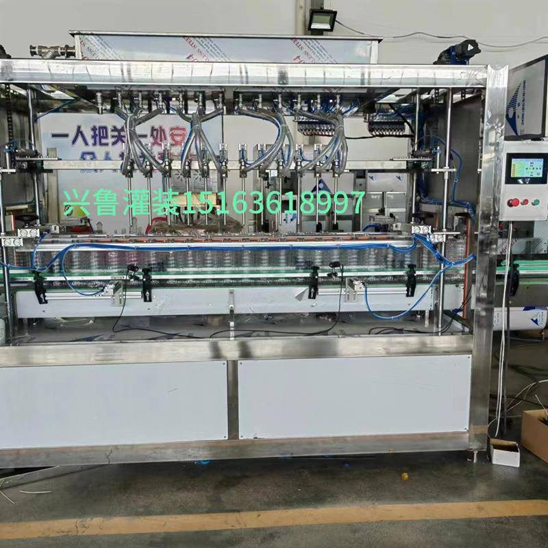 灌酱油醋液体酒定量包装机全自动料耗油装机直IPM式线味极鲜灌装