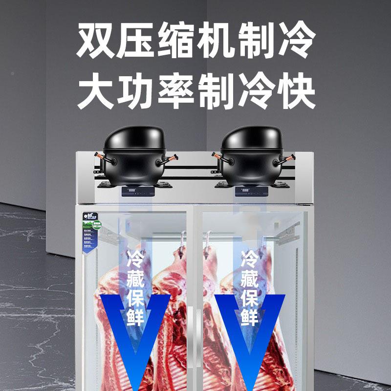 柜商藏用挂立式猪牛羊肉冷冻冷陈列展示柜挂钩冷WBO鲜肉排酸保鲜