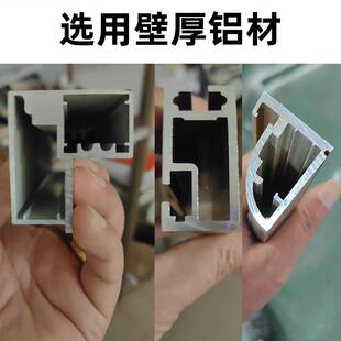 铝合金璃酒约柜轻奢高端玻璃柜展示简柜恒温酒柜别墅红玻定制酒柜