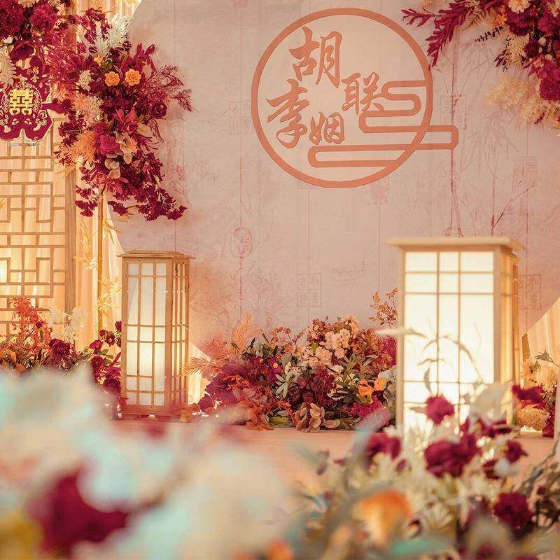 新款中式婚庆道AL100550具原灯光木方柱路引礼现场宾迎装饰布婚置,节庆用品/礼品,陪嫁用品套装,淘宝优惠券,粉丝福利购,淘宝优惠卷