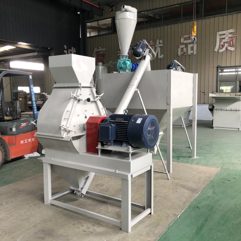 锯末木屑边角料木材粉碎设备 菇木破碎机 园林树干树枝粉碎机