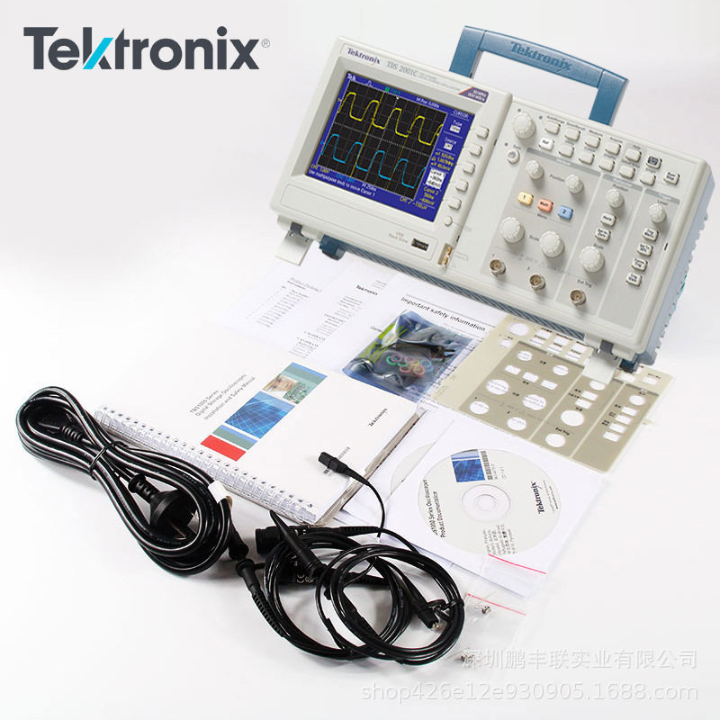 Tektronix泰克TDS2004C数字存储示波器 波形测试 电源分析