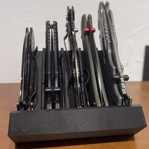 蝴蝶刀折刀收纳展示刀架