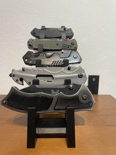 edc、蝴蝶刀防身棍工具收纳展示支架关联折刀桌面书柜收纳