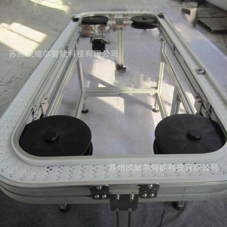 环线输送线演示线模型展示输送设备柔性输送链食品输送机械