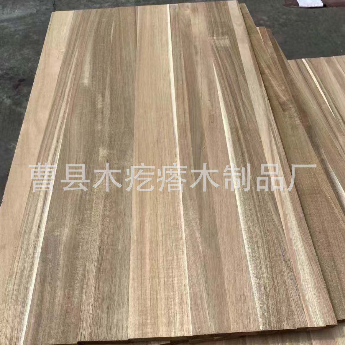 相思木直拼板原木家用衣柜橱柜装修木板材实木方形拼接板门板木质