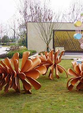 加工定制不锈钢雕塑户外公园园林景观雕塑小品示范区松果雕塑摆件