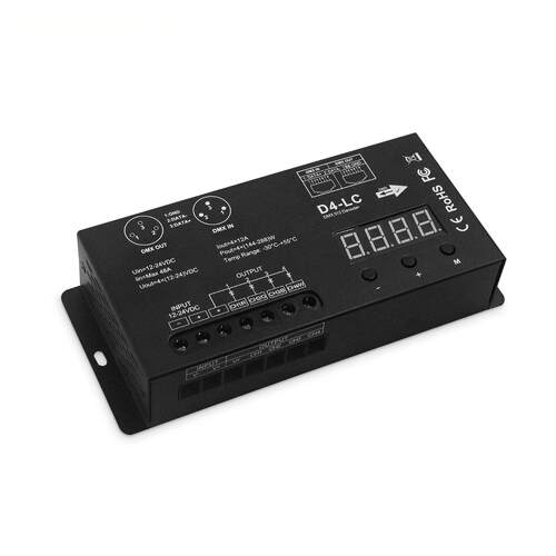 大功率4通道DMX512解码器RGBW