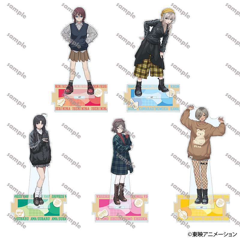 Girls Band Cry夜水母联动GBC立牌少女乐队的呐喊动漫摆件谷