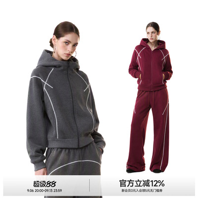 美式哈苏线短款外套女秋